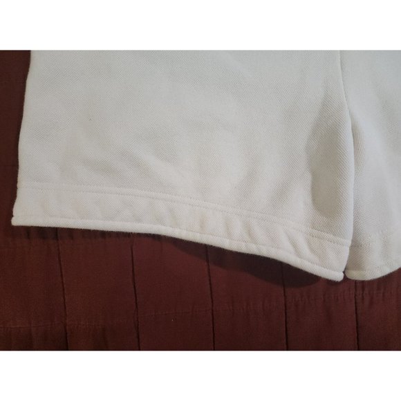 LRL Lauren Ralph Lauren Women’s Cream Shorts Size 8 Drawstring Fleece lined NICE - Picture 7 of 10